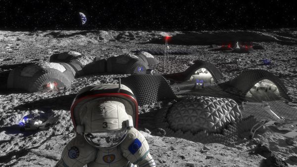 Der Weg zum Mars - Schritt 3: Ein Dorf auf dem Mond